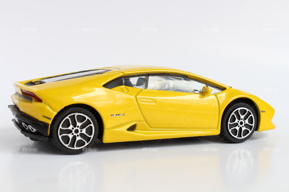 Lamborghini burago toy car