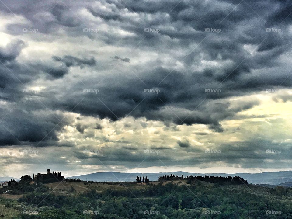 Montespertoli sky