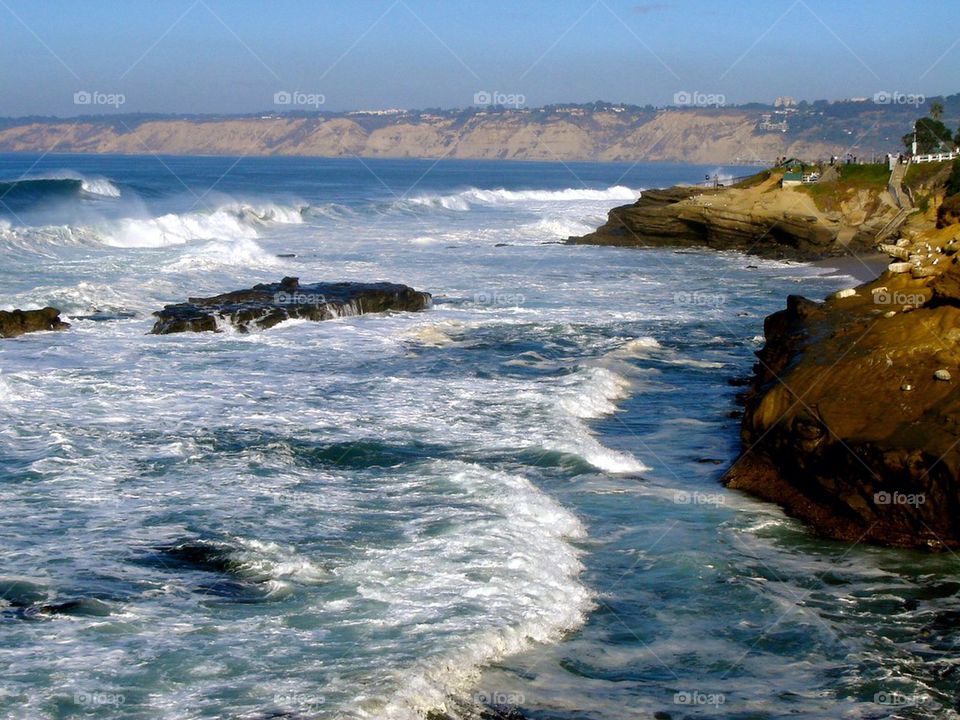 water rocks group1 coast by refocusphoto