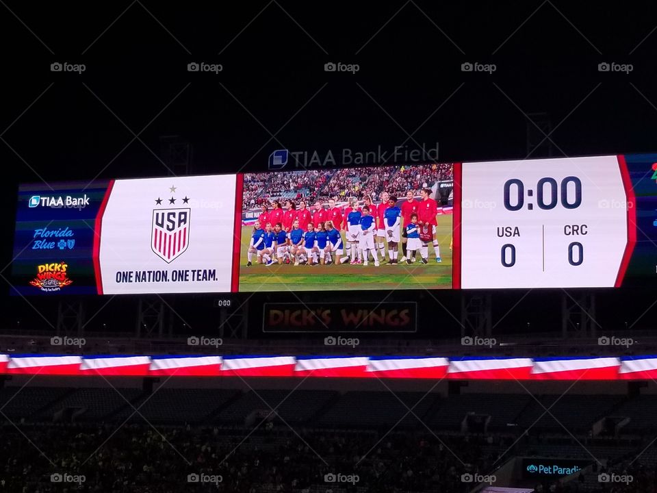 USA vs. Costa Rica @ TIAA Field in Jax