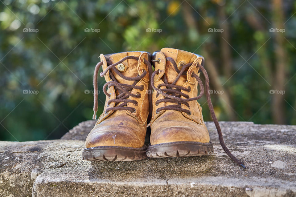 Botas al sol