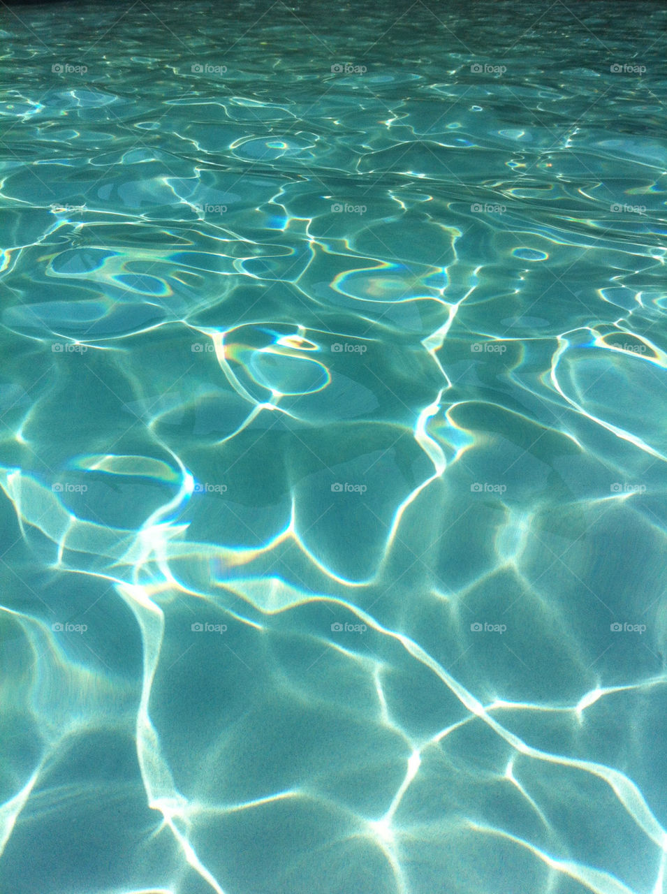 green blue summer water by dedlaast