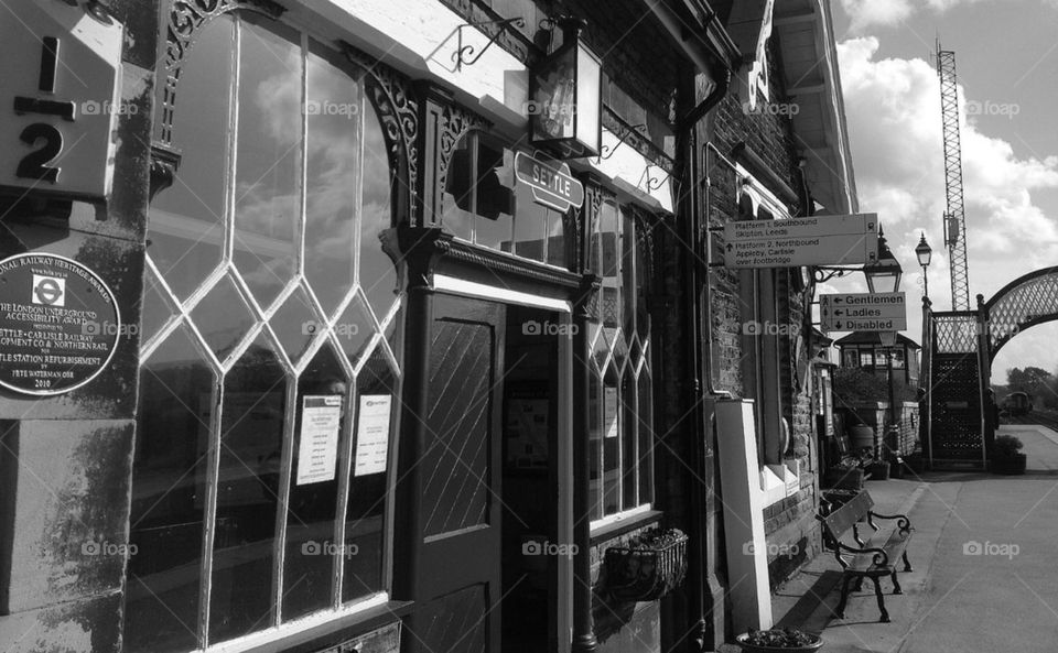 pretty steam railway settle station settle to carlisle train journey by clarkie28
