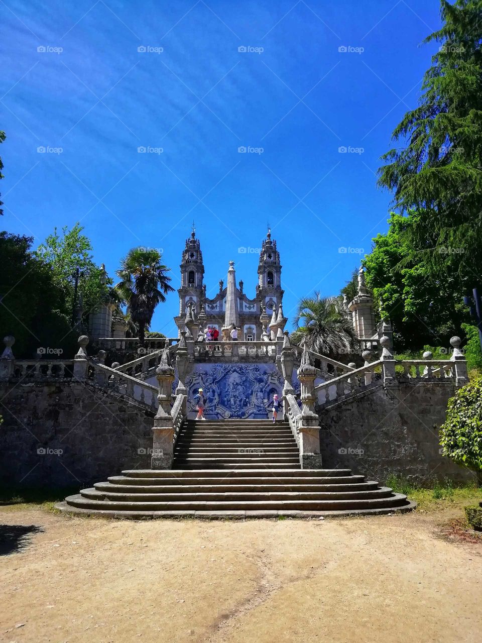 Santuário de Nossa Senhora dos Remédios in Lamego, Portugal