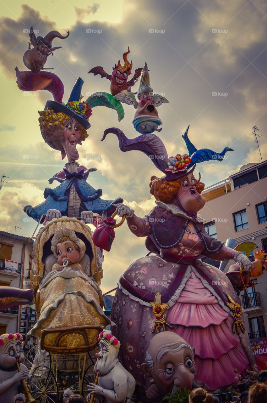 Fallas de Valencia, Falla Convento Jerusalem 2.016 (Valencia - Spain)