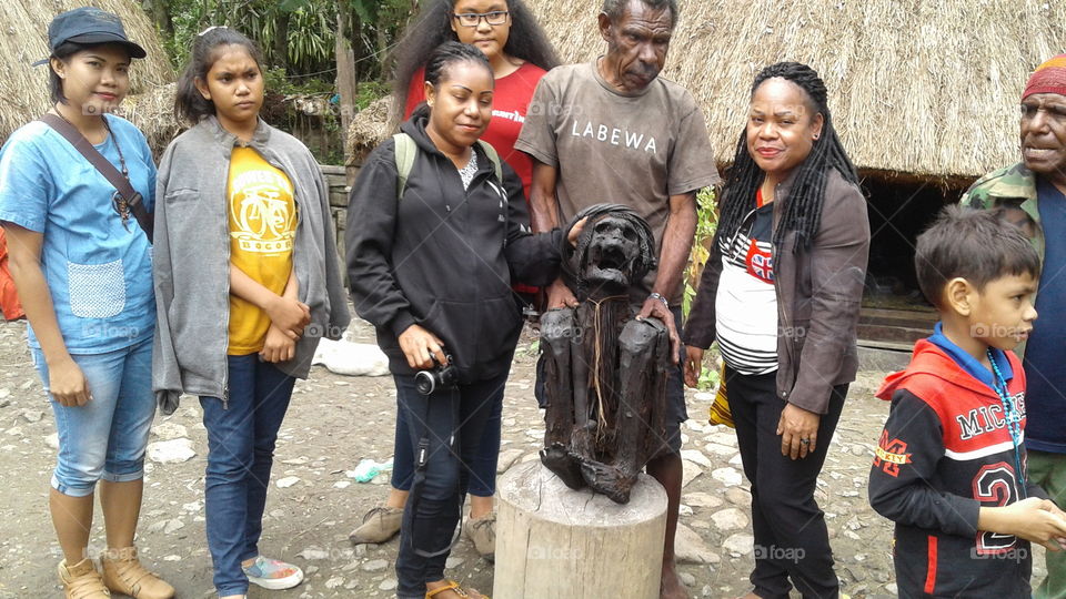 according to one Papuan citizen, Adi Chandra, the mummies there are sacred and exalted because they are believed to bring blessings. "The people of Papua still believe in God, but they are very respectful of their ancestral cultural customs," he said