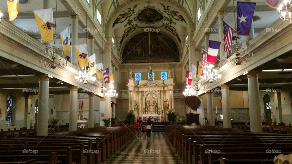 St. Louis Cathedral, New Orleans, interior