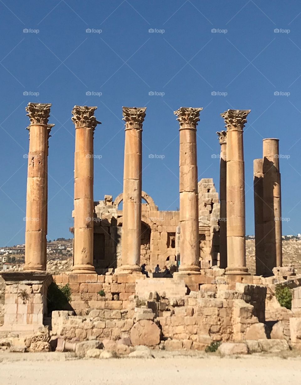 Temple of Artemis, Jerash,Jordan