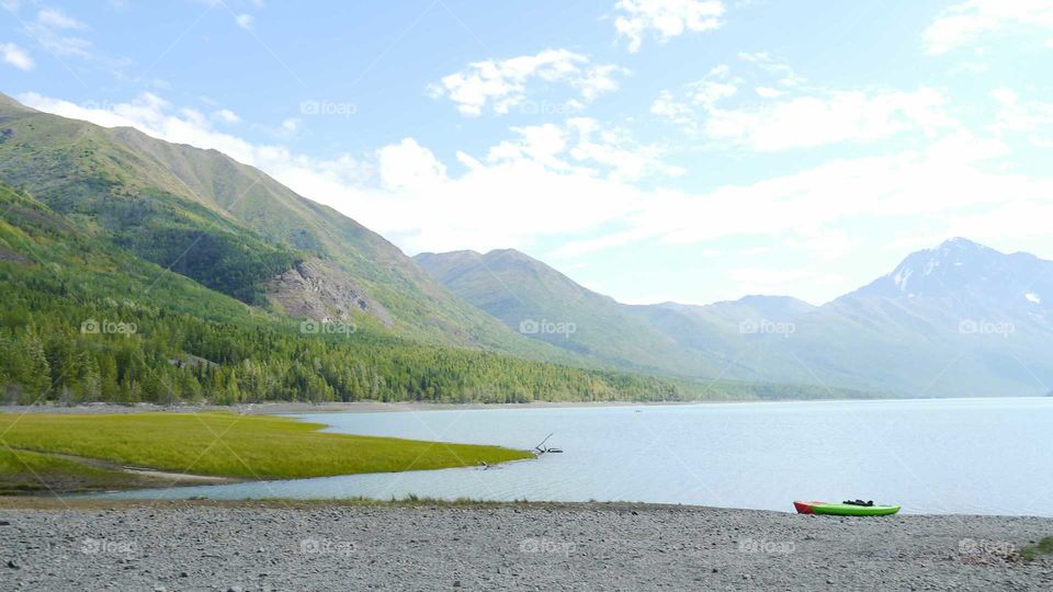 Mountain, Landscape, Water, No Person, Travel