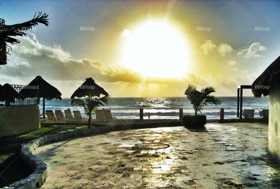 Cancun sunrise