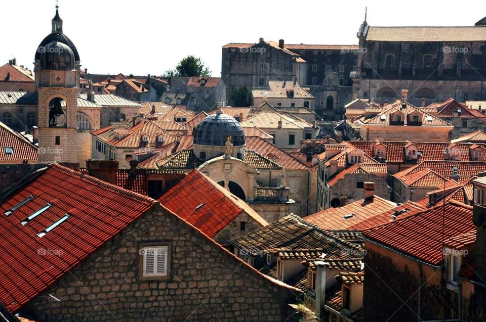 Dubrovnik city from Croatia