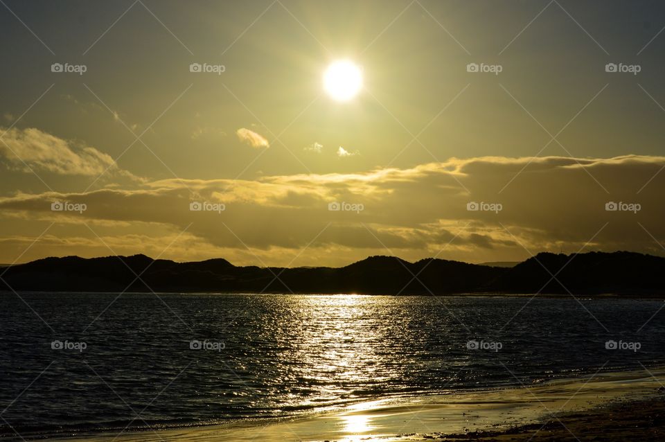 Beadnell Bay Sunset Northumberland 