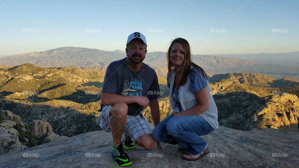 High love. Couple had pic on rock face