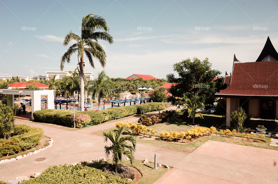 nice day for a walk in the ressort