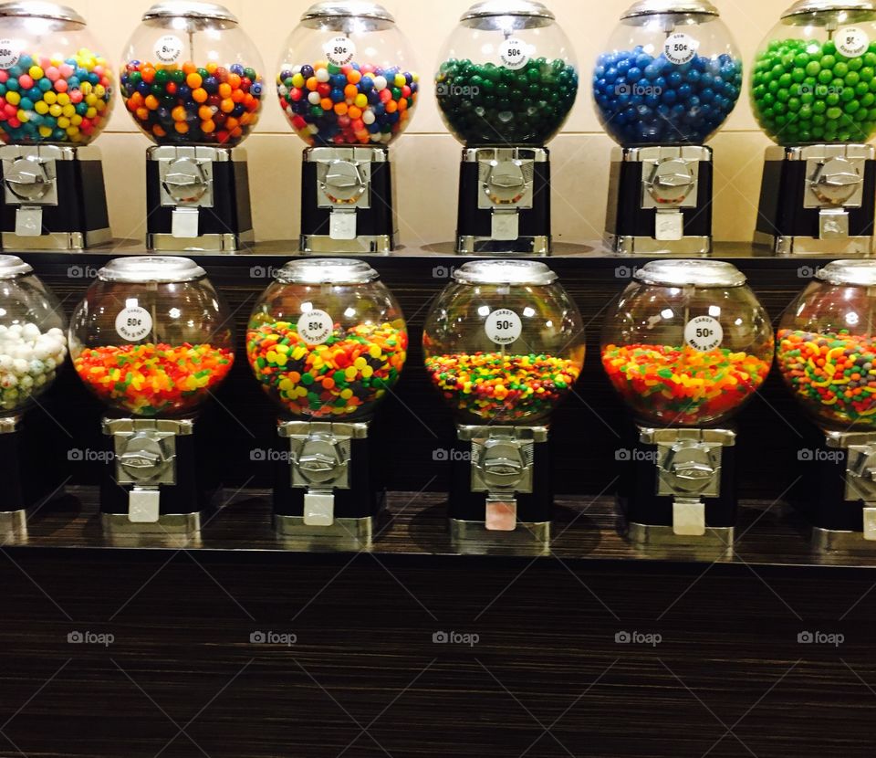 Candy vending machines 