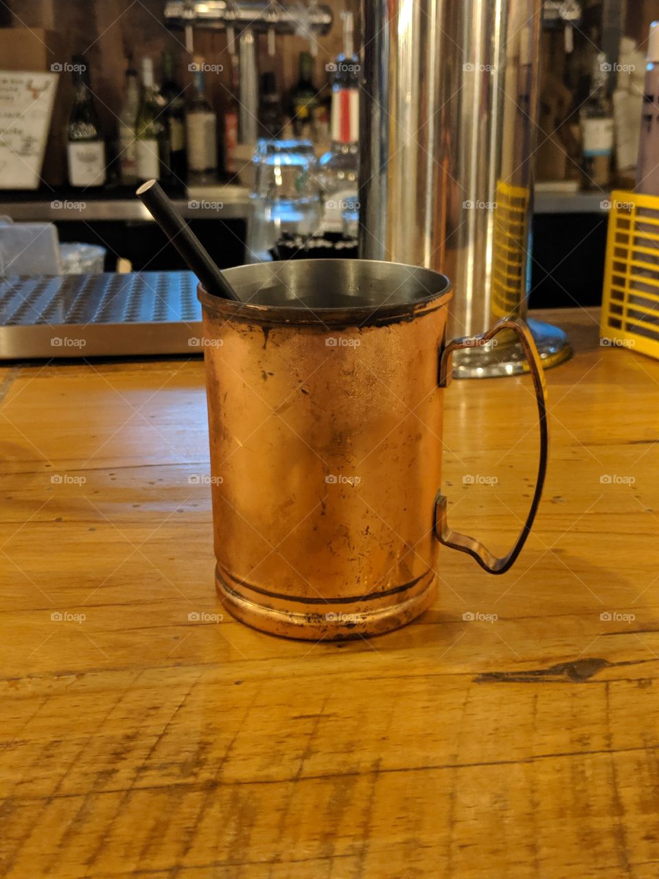Moscow Mule at Bareburger