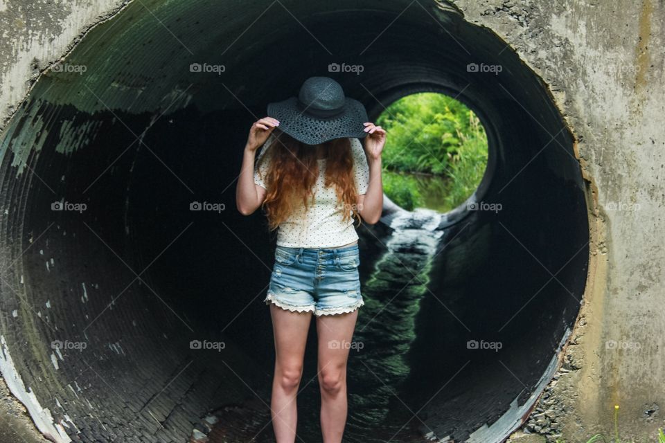 Water Drainage Tunnel