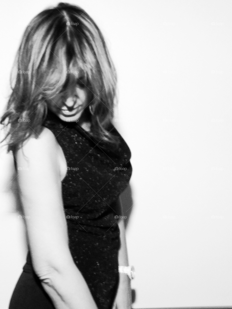 fashion girl black and white glamour by korazmd