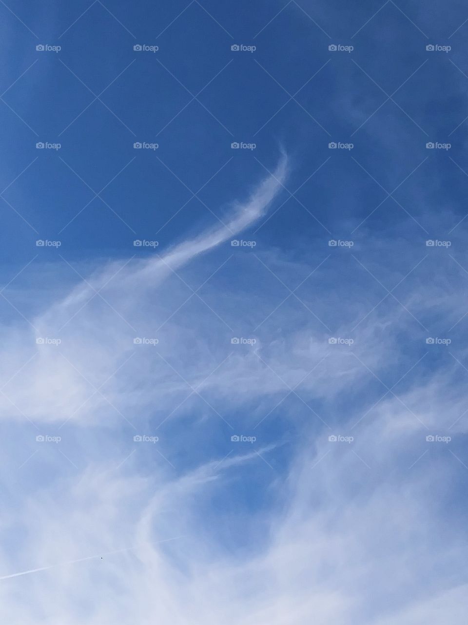 patterns in the clouds