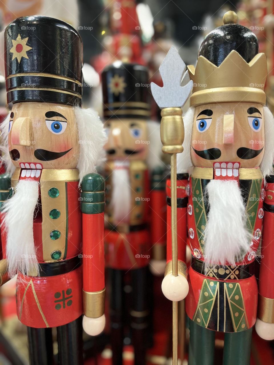 Wooden hazelnut soldiers 