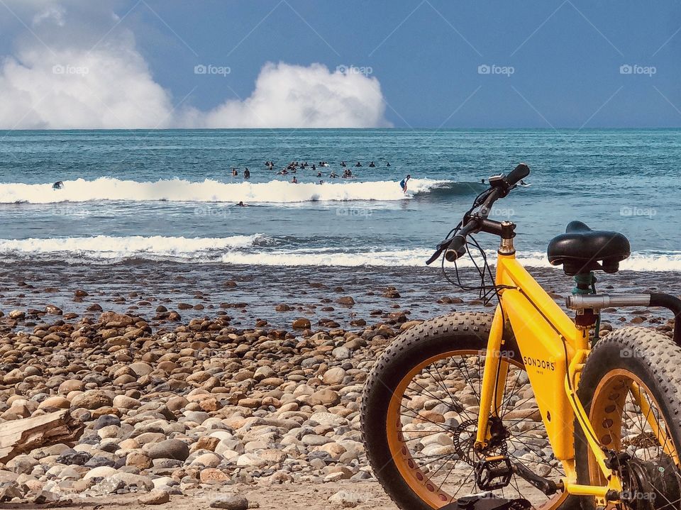 Foap Mission Memories Of Summer! Surfing The Southern California Coastline With Your Bike Parked On The Beach.