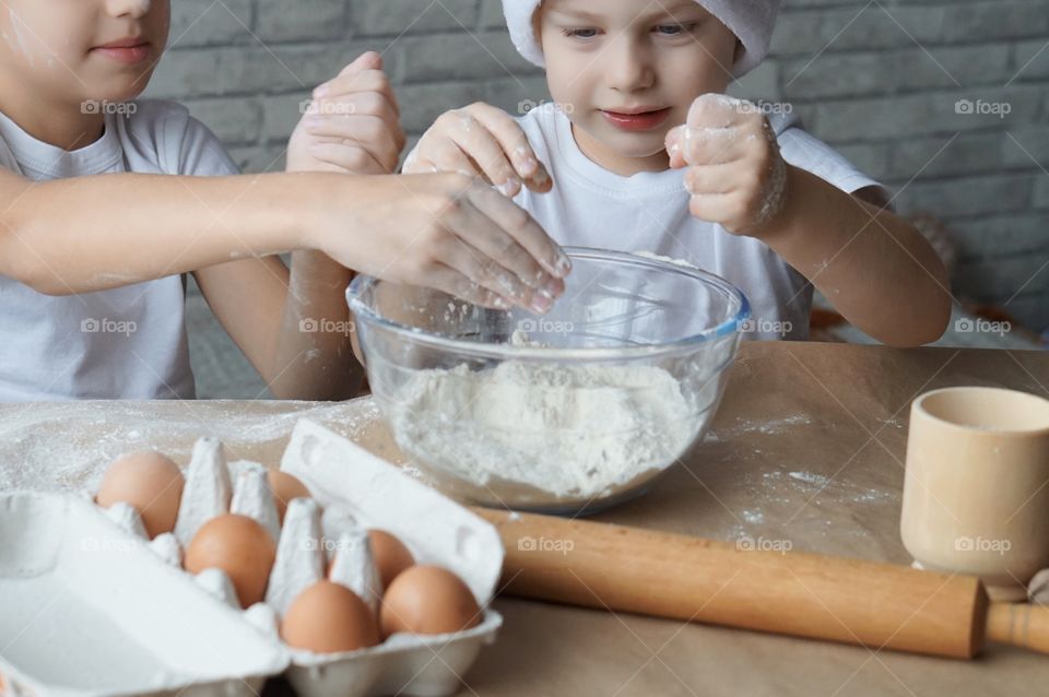 Prepping snacks for Santa 