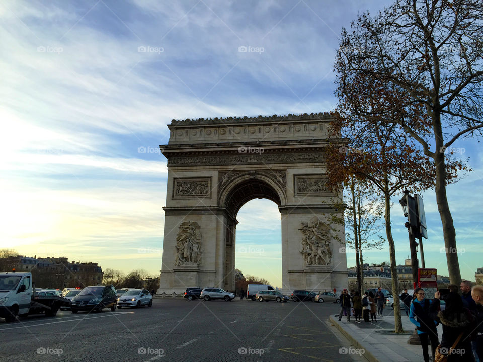 Arch of triumph,Paris,France