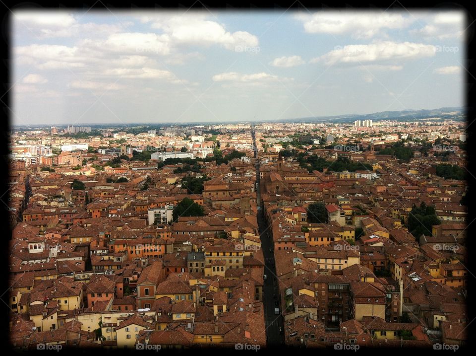 Rooftops of Bologna