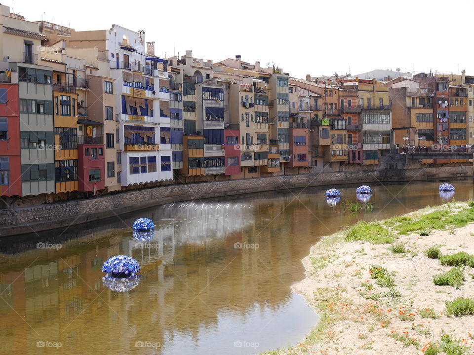 Girona city in catalonia