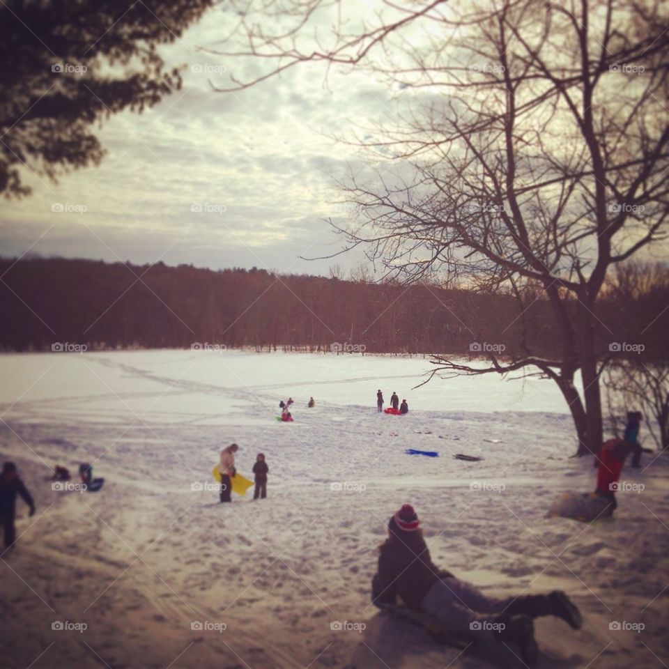 Sledding!