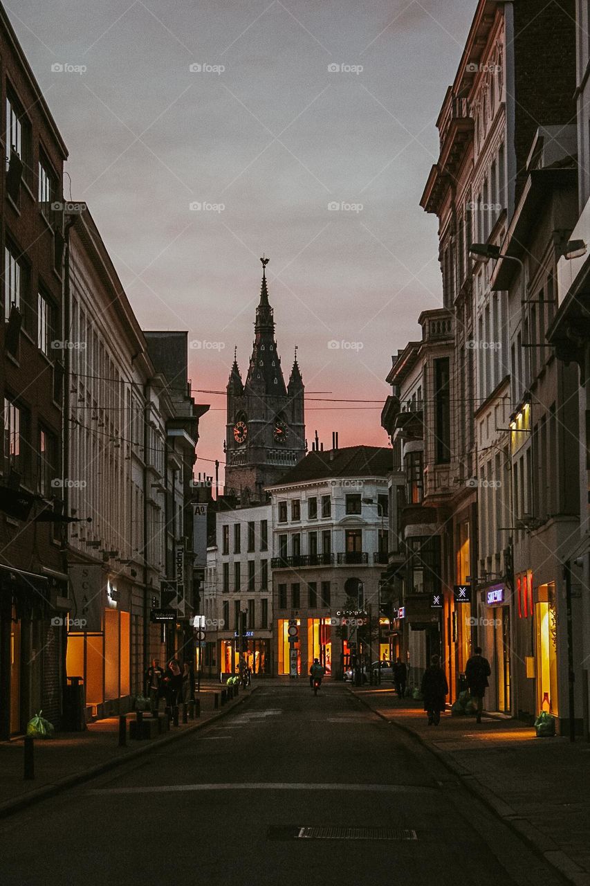 Ghent at night