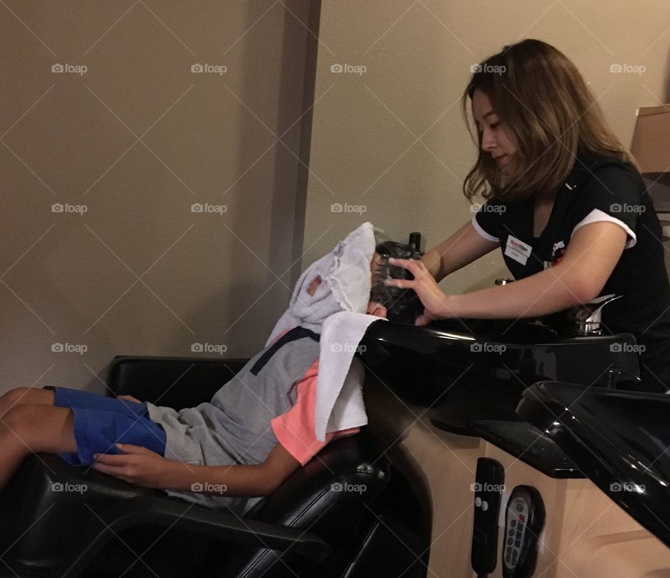 Getting Pampered 