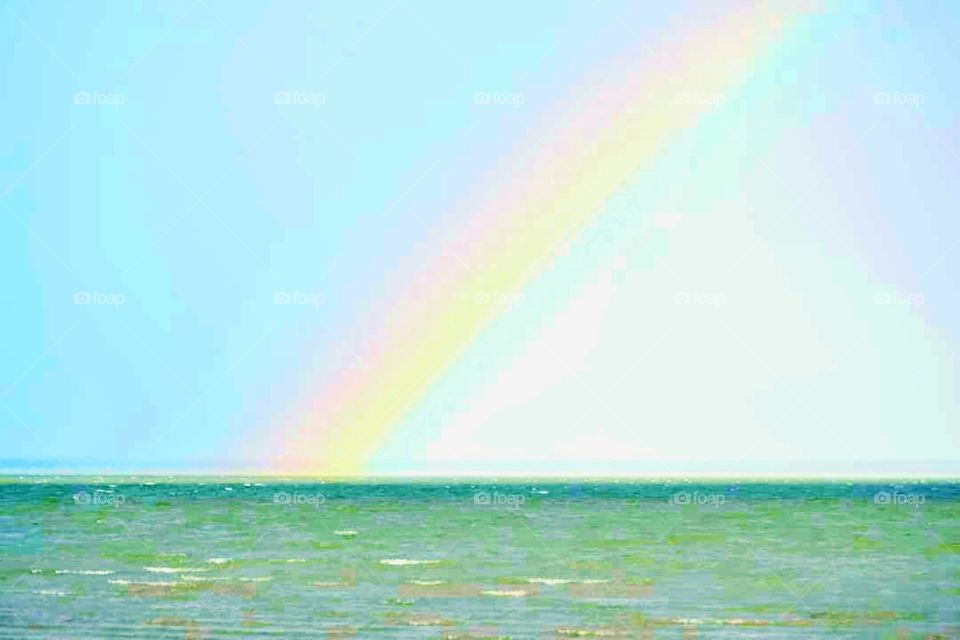 Rainbow in Zanzibar