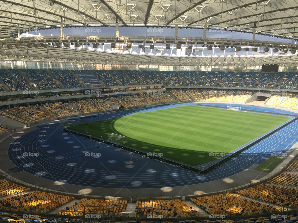 Stadium in Kiev, Ukraine