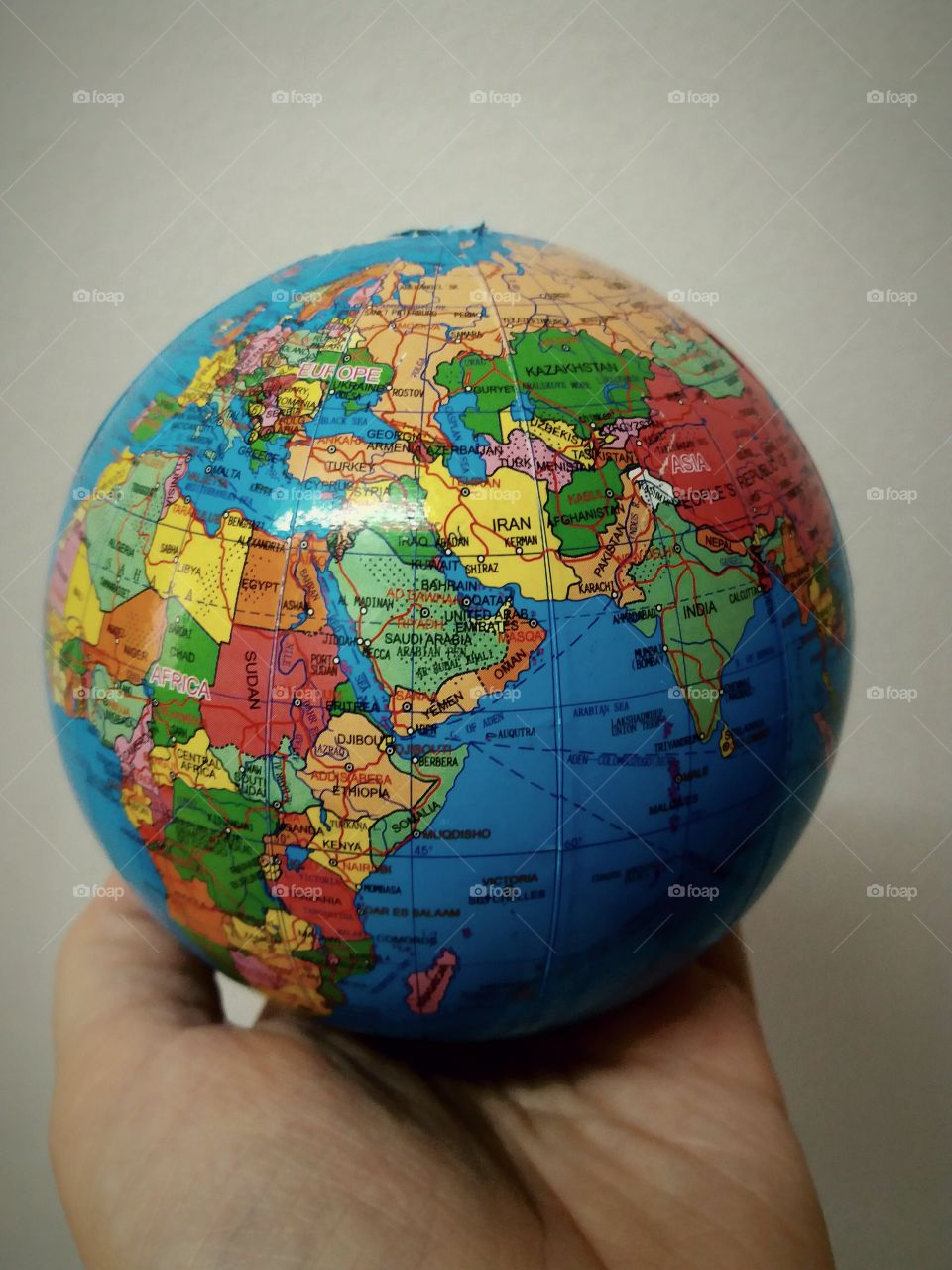 the whole world in one hand