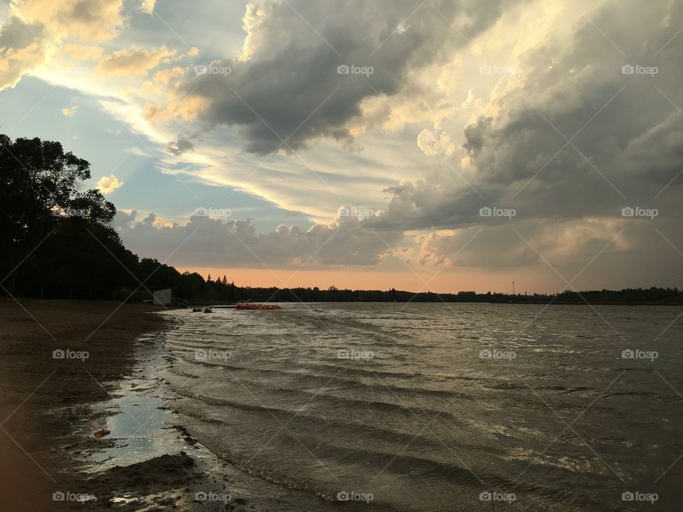 Water, Sunset, Beach, Dawn, Sun