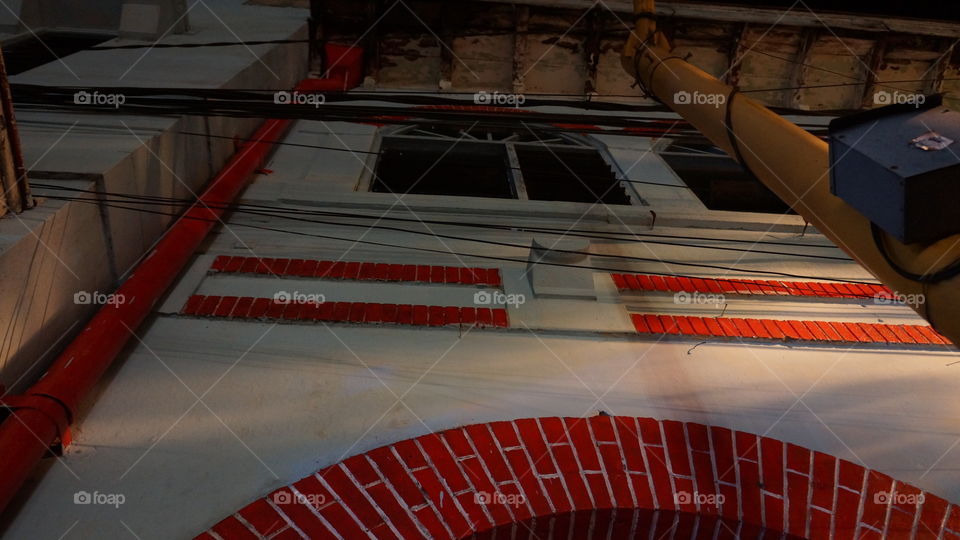 ancient buildings left behind dutch in indonesia