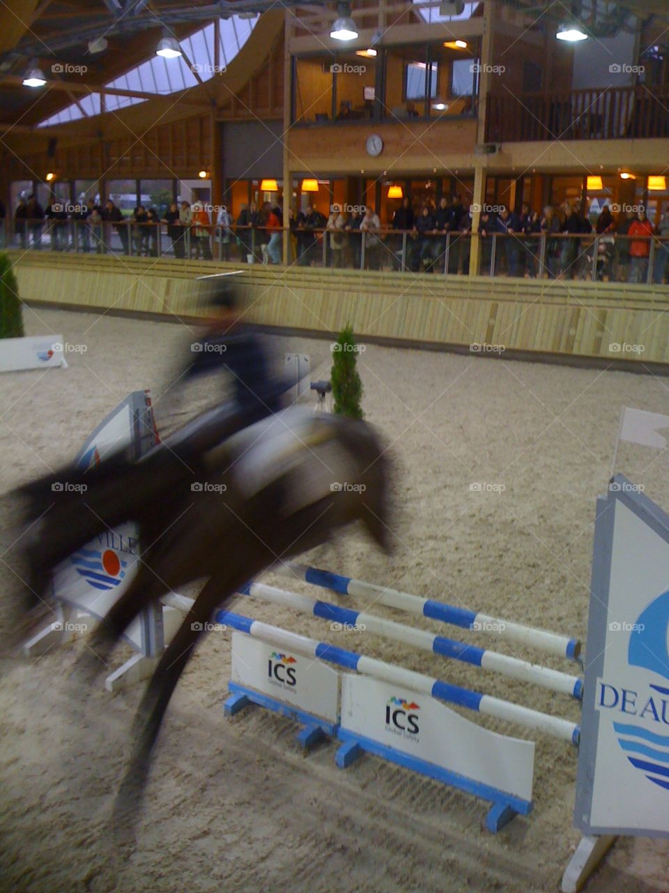 jumping in Deauville