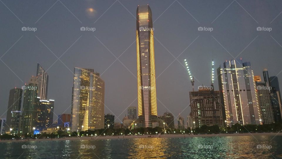 Buildings in Abu Dhabi