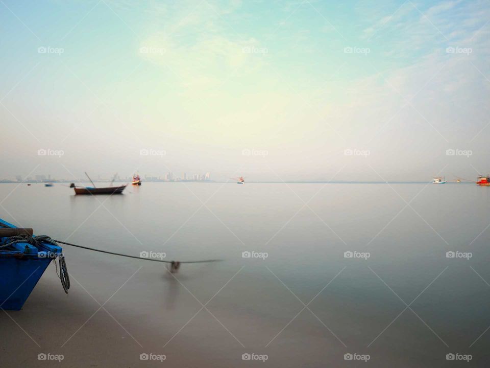 Pattaya City in a distant view