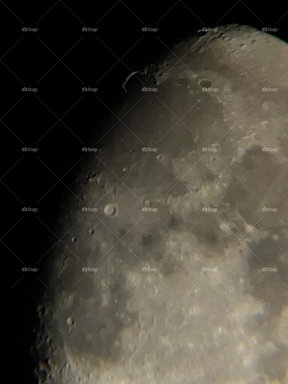 Moon surface