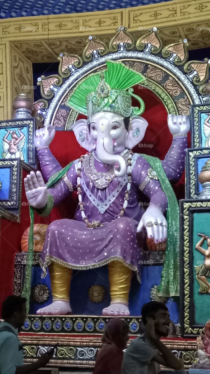 Big statue of lord ganesh