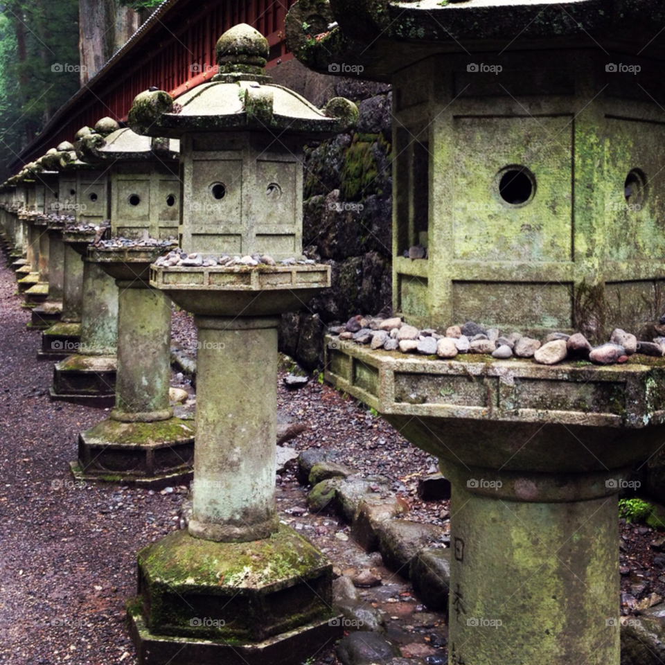 green memorial japan shrine by shippus