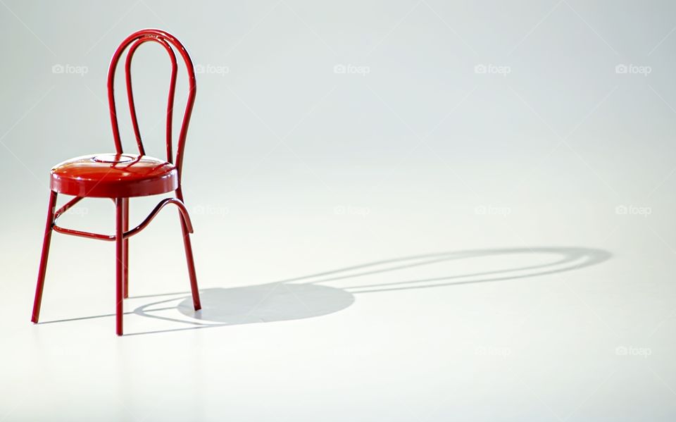 Chair with shadow