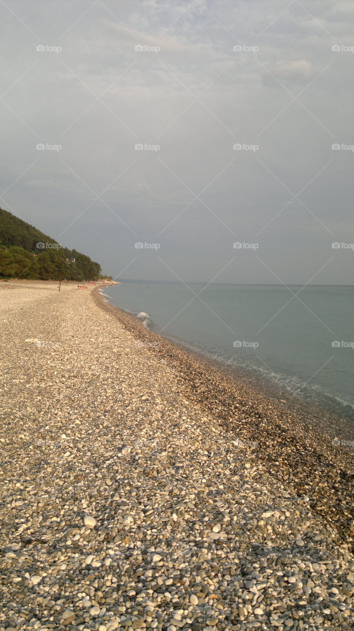 пляж черного моря