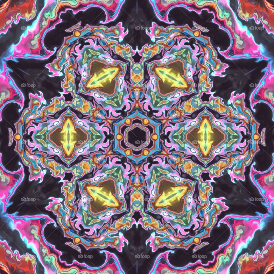 paint kaleidoscope