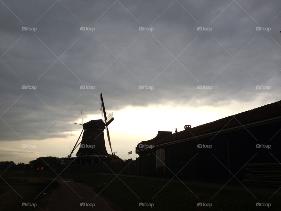 the netherlands windmill zaanstad by annemee