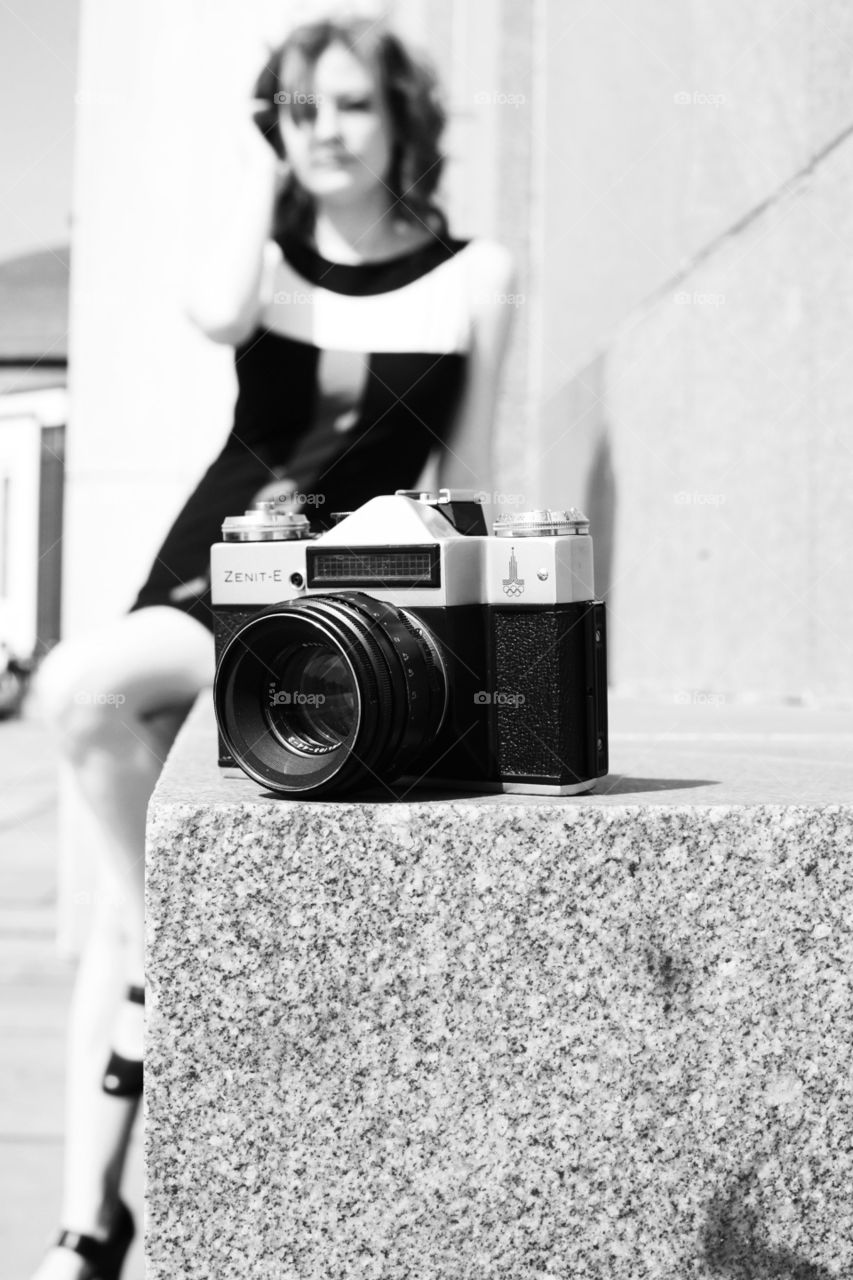 Old Soviet Photo Camera