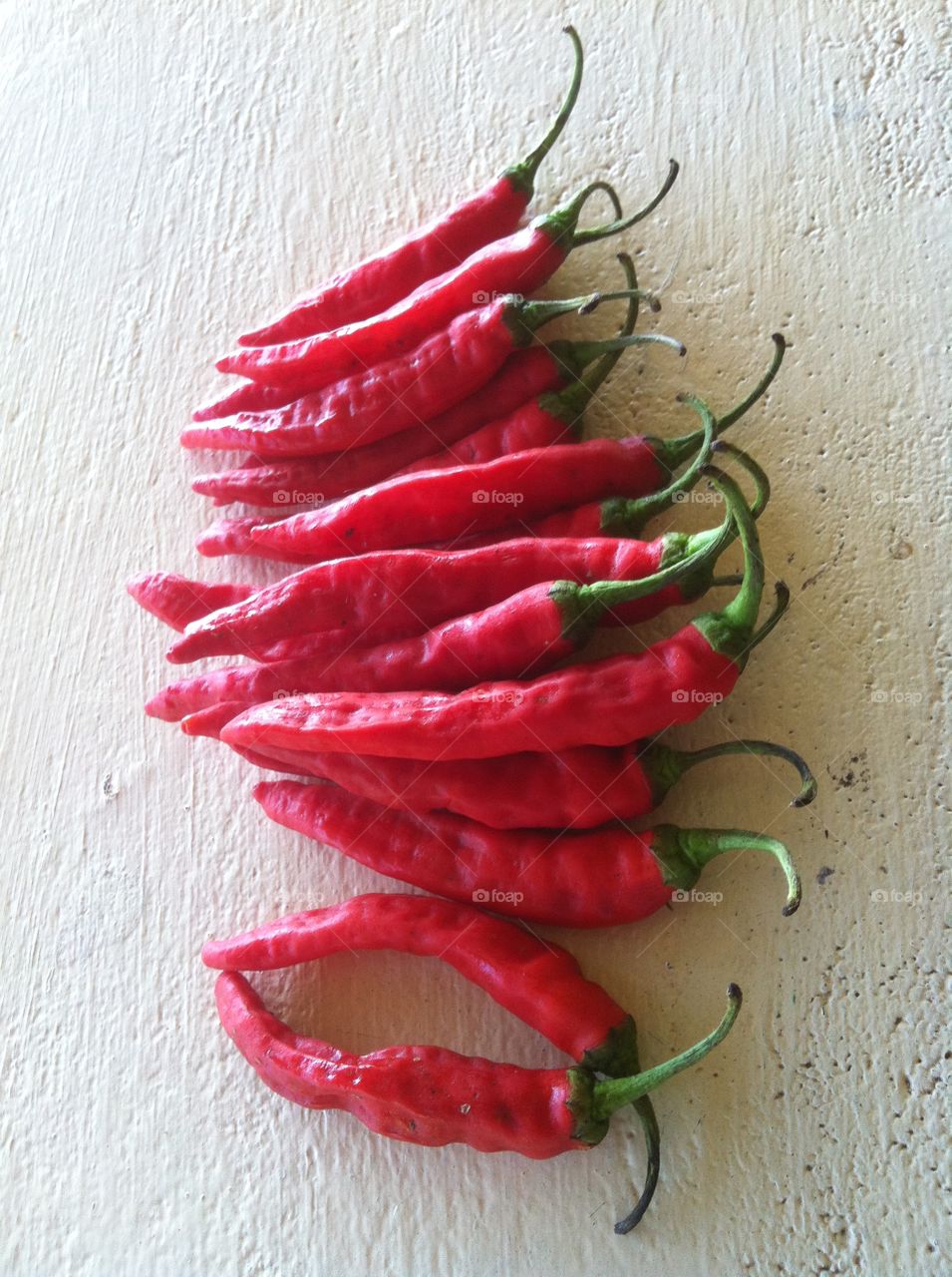 Chillies for healthy eating. Red chillies