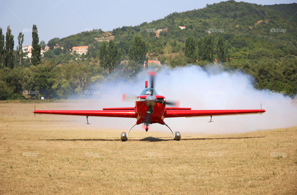 Little red plane